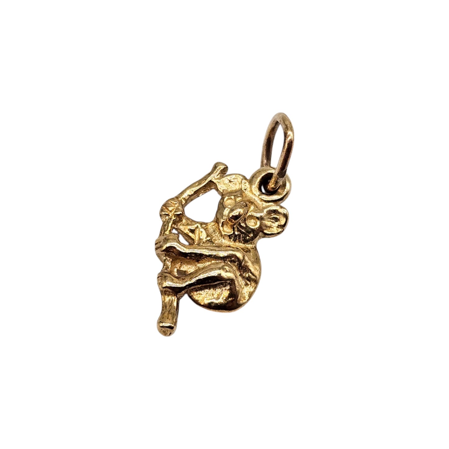 9ct Yellow Gold Koala Charm L 1.5 cm 1.5 g.