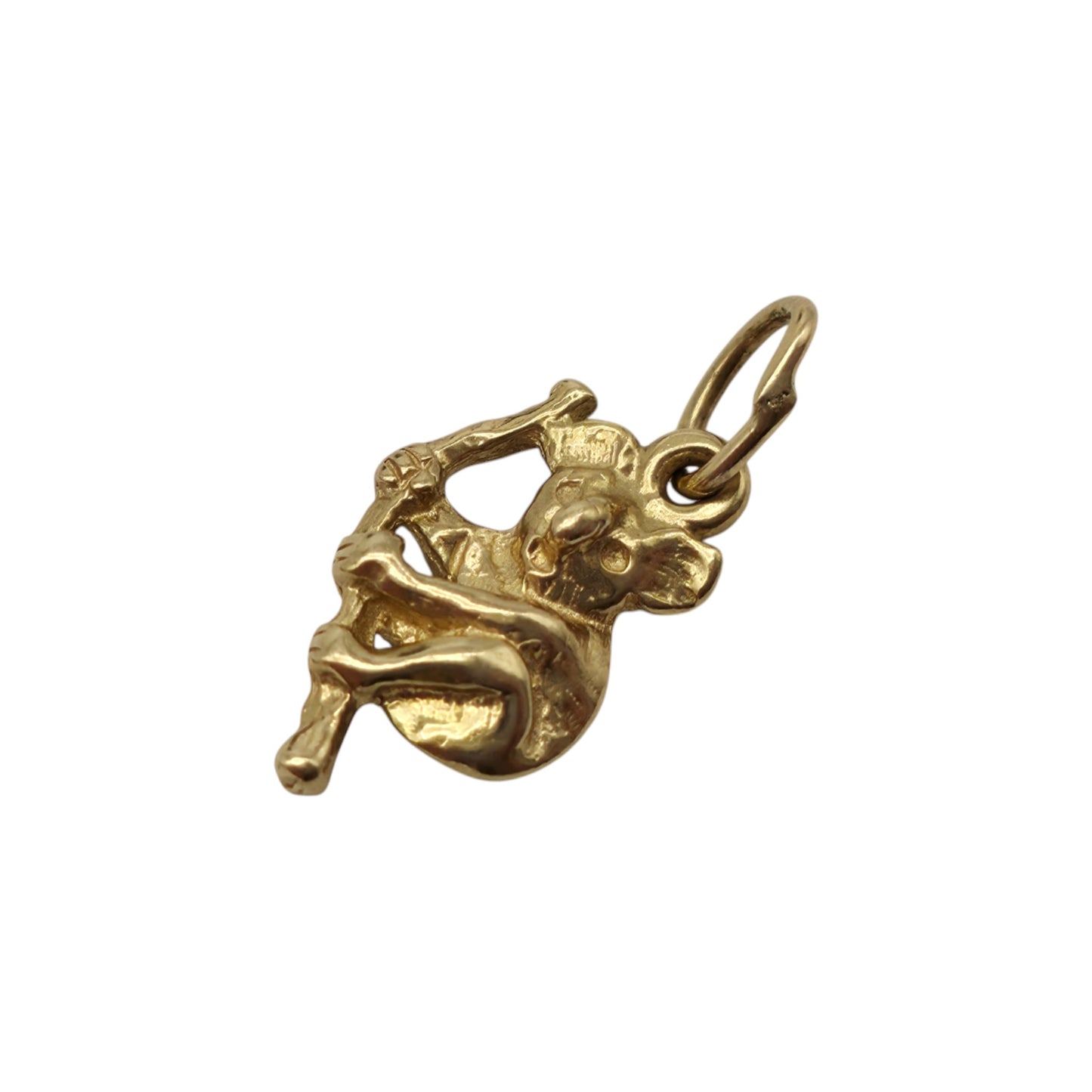 9ct Yellow Gold Koala Charm L 1.4 cm 1.6 g.