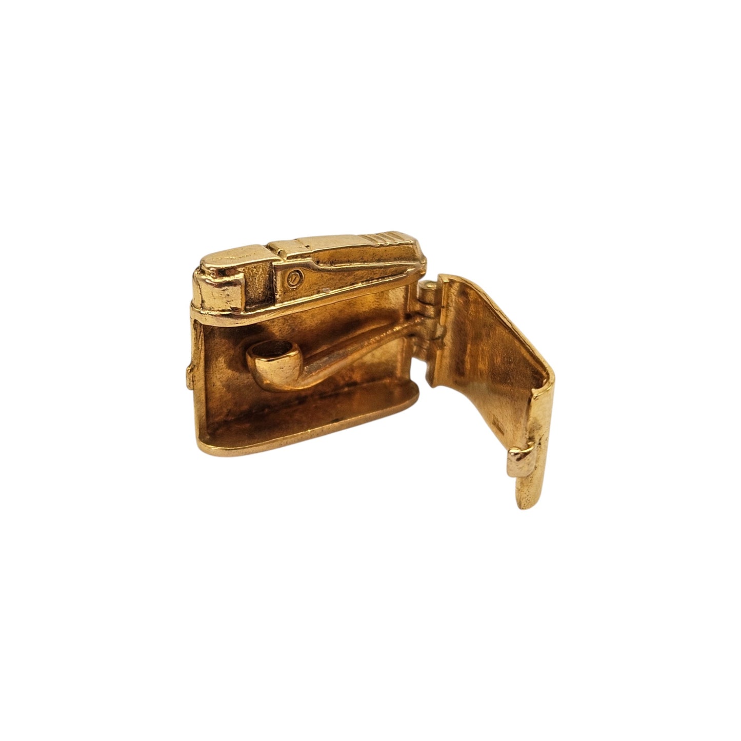 9ct 375 Yellow Gold Opening Lighter Charm 1964 L 1.8 cm 4.1 .g