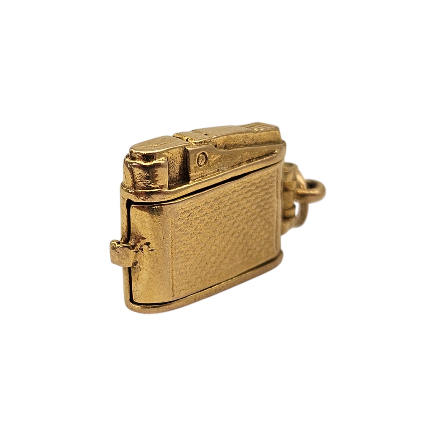9ct 375 Yellow Gold Opening Lighter Charm 1964 L 1.8 cm 4.1 .g