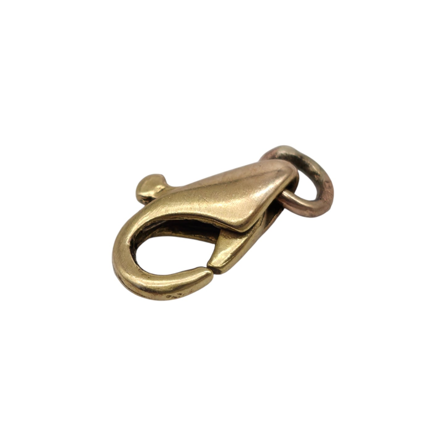 9ct 375 Yellow Gold Lobster Clasp L 1.1 cm 0.8 g.