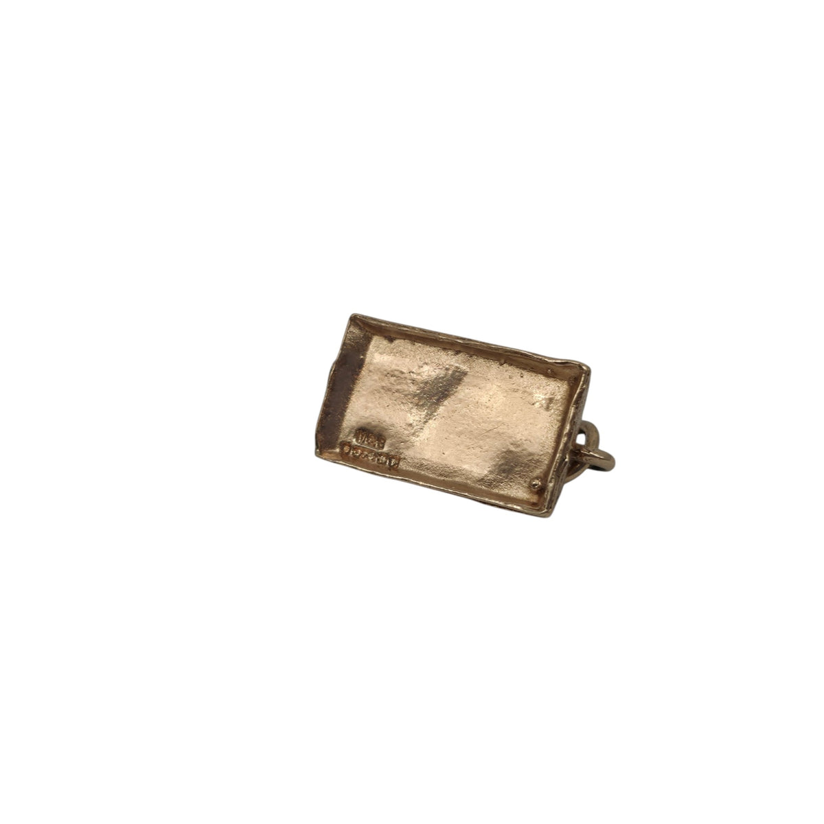 9ct 375 Rose Gold Mouse Trap Charm 1970 L 1.3 cm 1.7 g.