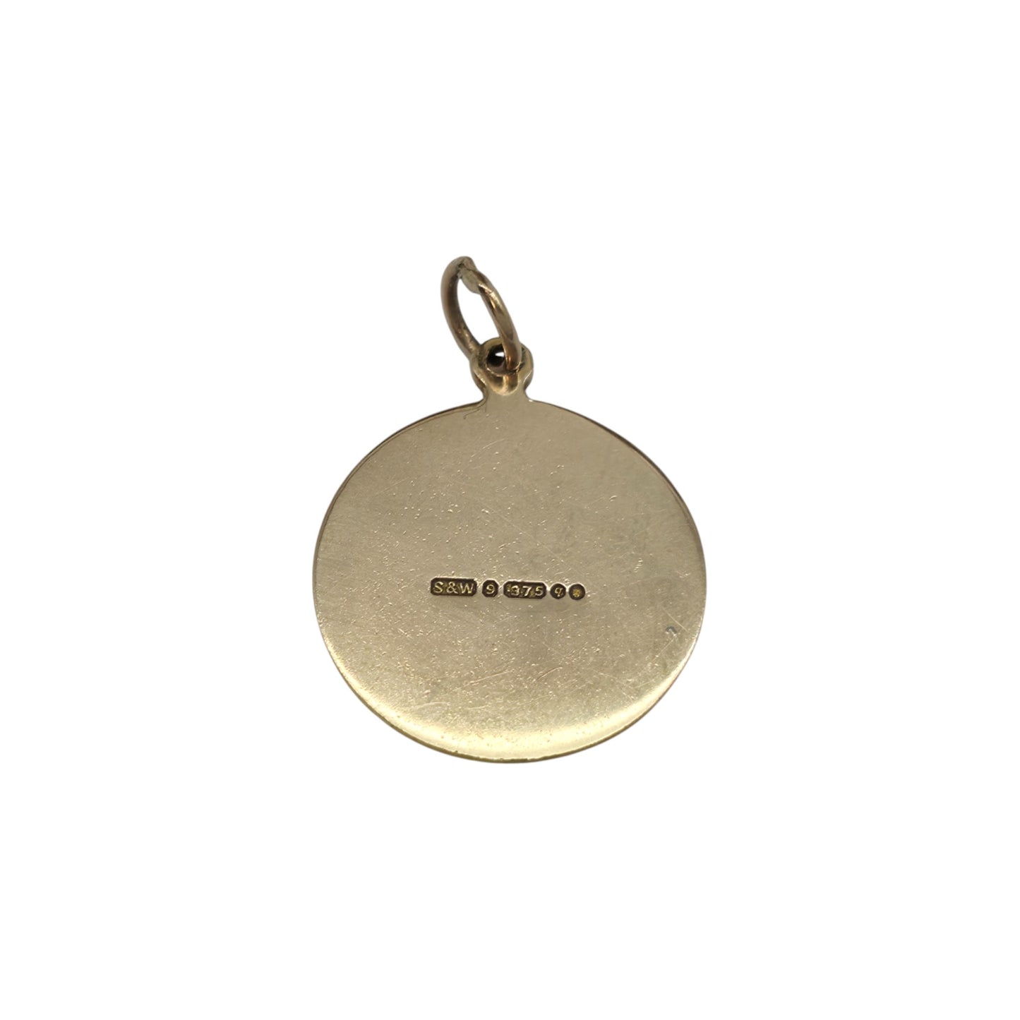 9ct 375 Yellow Gold Sagittarius Charm 1971 L 1.3 cm 1.9 g.