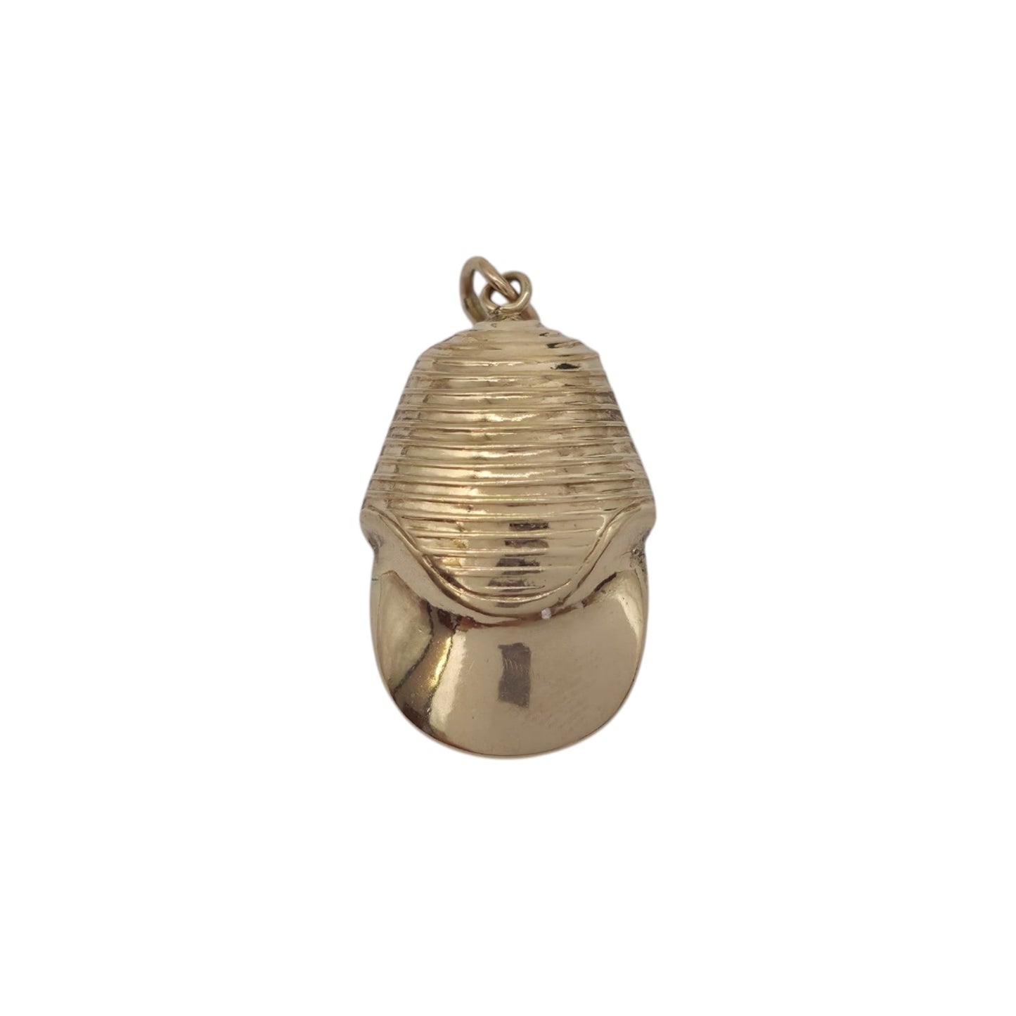 9ct Yellow Gold Tutankhamun Pharaoh Charm L 2.0 cm 1.1 g.