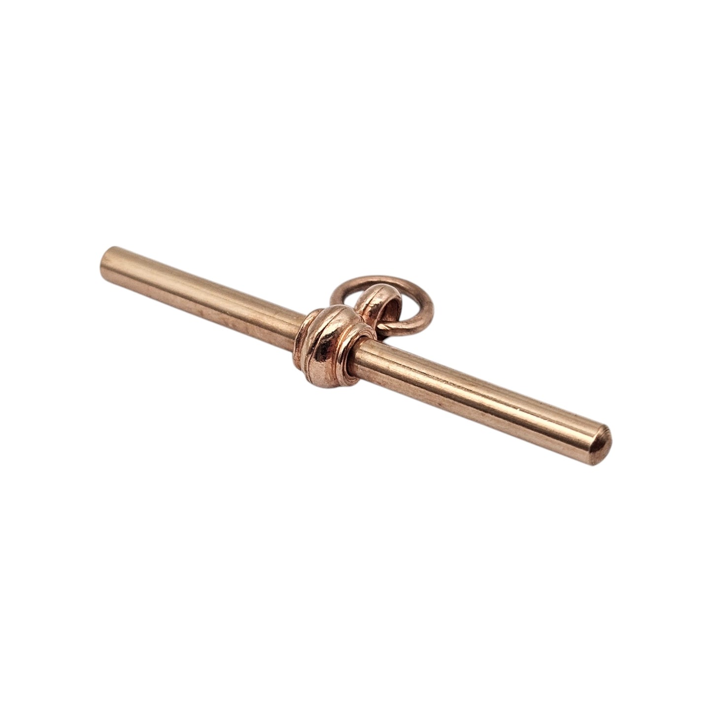 9ct 375 Rose Gold T-Bar L 3.5 cm 2.8 g.