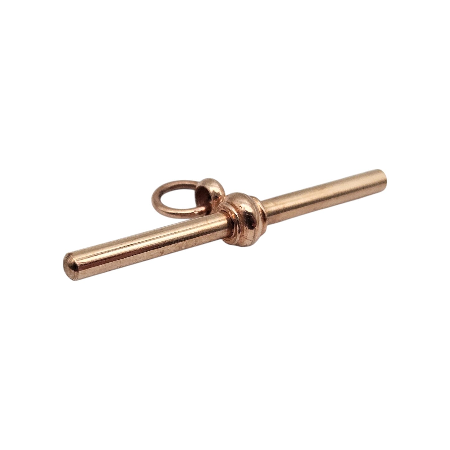 9ct 375 Rose Gold T-Bar L 3.5 cm 2.8 g.