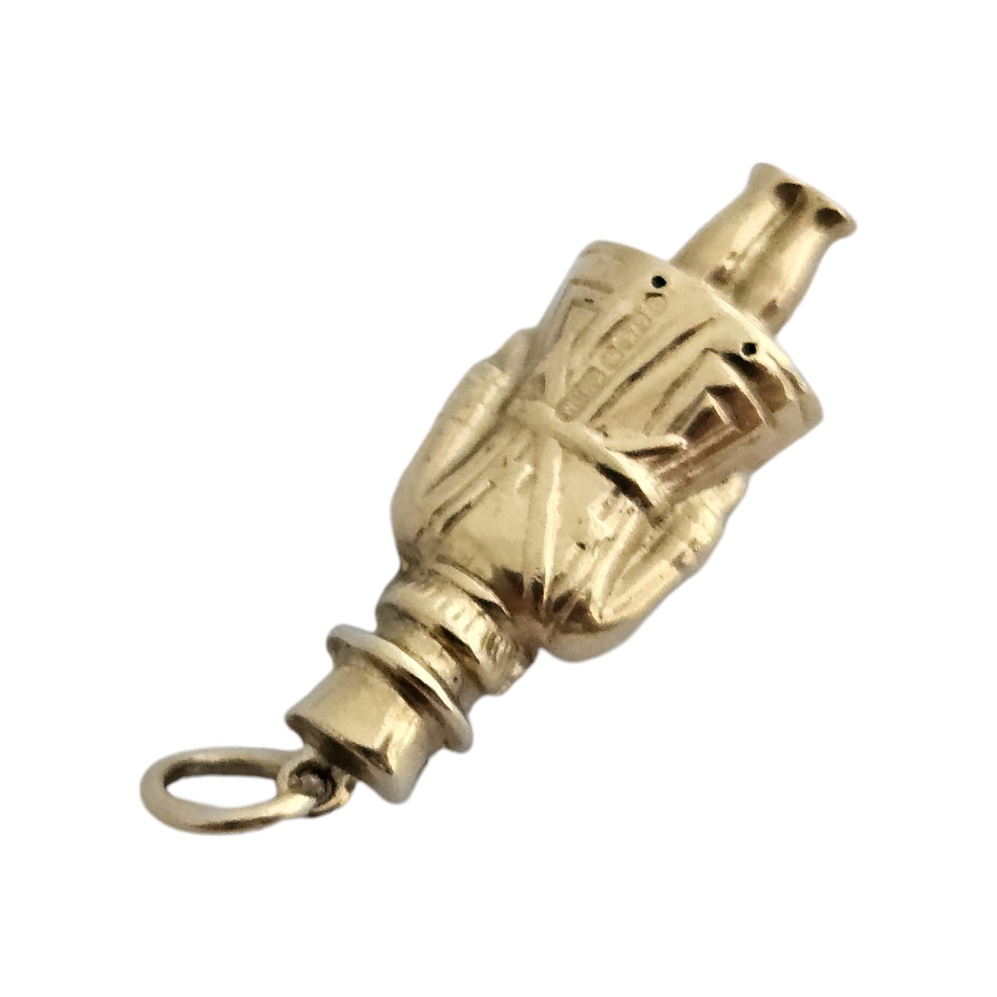 9ct 375 Yellow Gold Beefeater Charm c.1970's L 2.3 cm 1.0 g