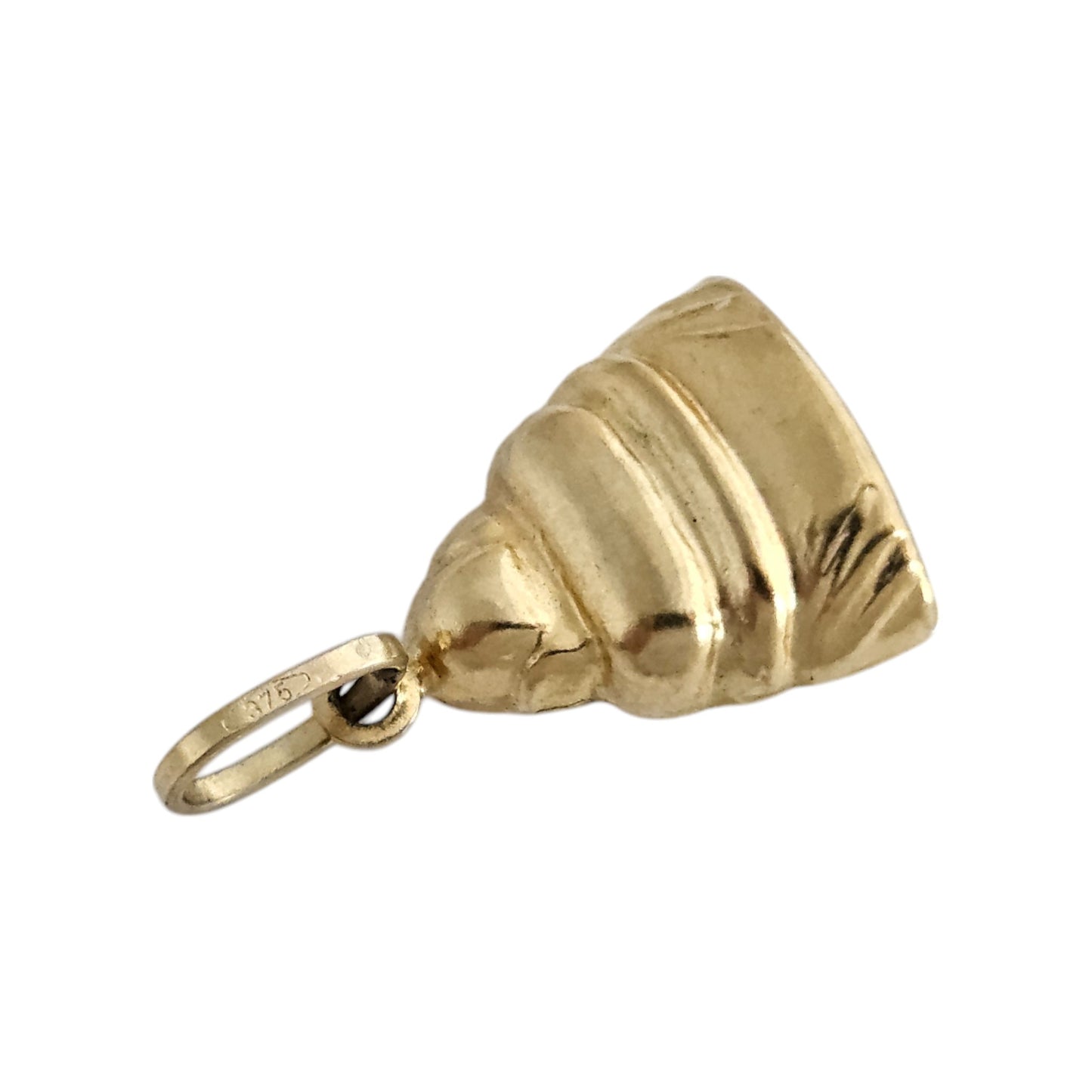 9ct 375 Yellow Gold Buddha Charm L 1.2 cm 0.8 g.