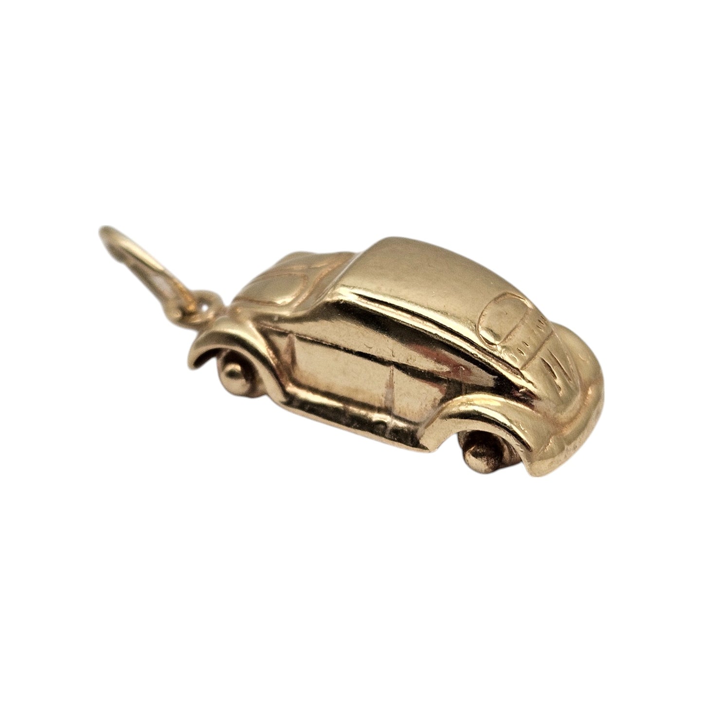 9ct Yellow Gold Car Charm L 1.7 cm 1.1 g.