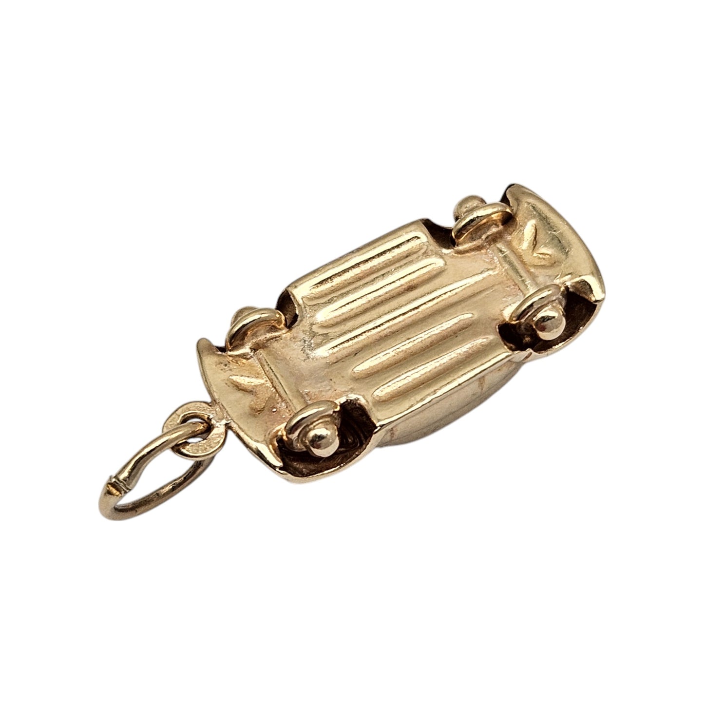 9ct Yellow Gold Car Charm L 1.7 cm 1.1 g.