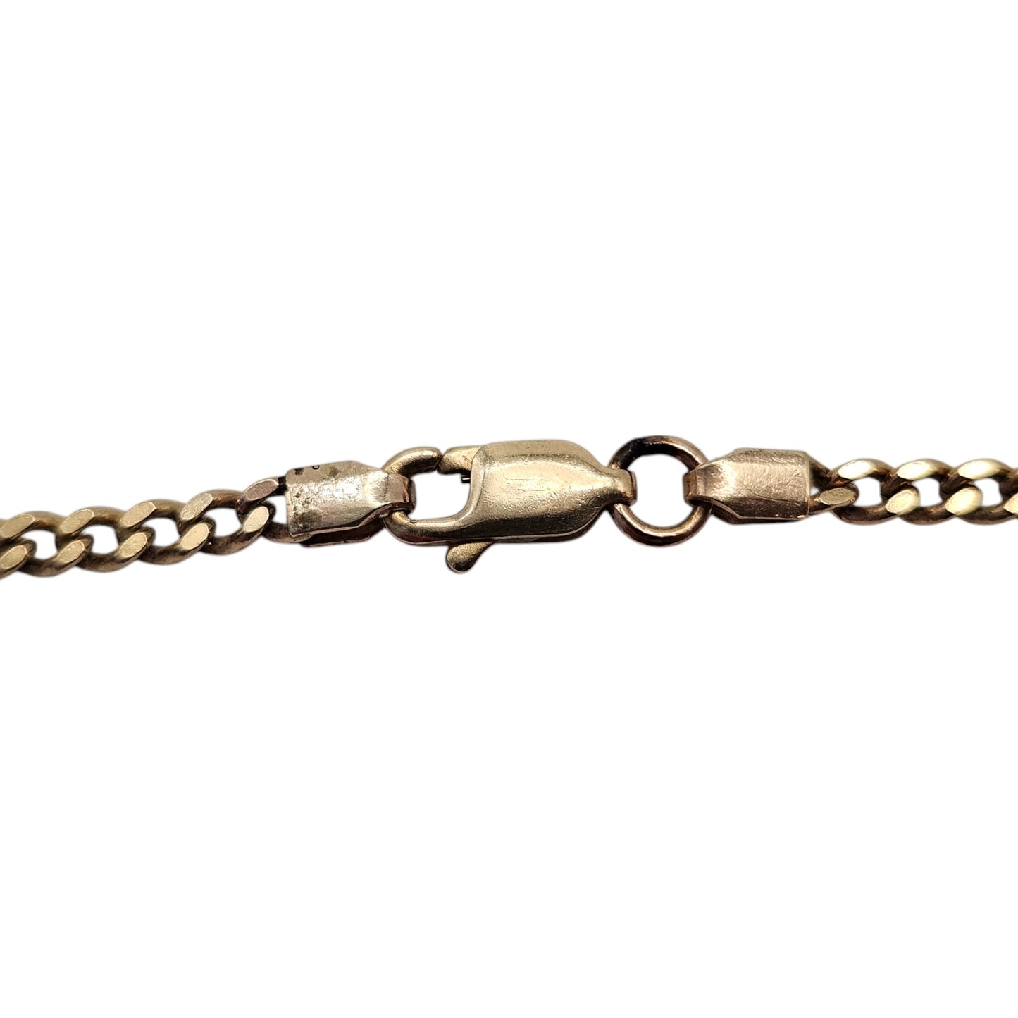 9ct 375 Yellow Gold Curb Chain L 70.4 cm 13.7 g.