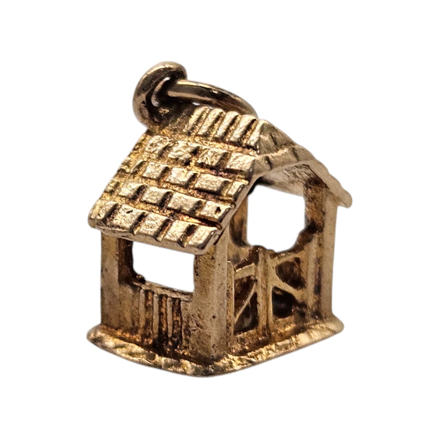 9ct 375 Yellow Gold Gates Charm 1965 L 9 mm 1.6 g.