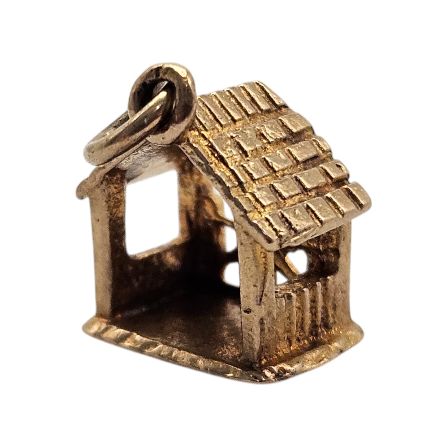 9ct 375 Yellow Gold Gates Charm 1965 L 9 mm 1.6 g.