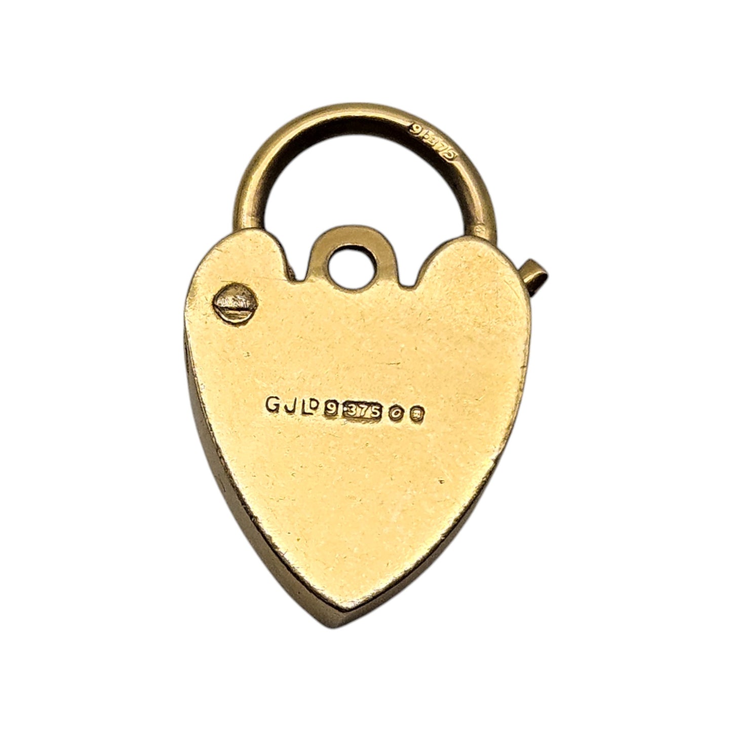 Georg Jensen 9ct 375 Yellow Gold Padock 1969 L 1.9 cm 2.0 g.