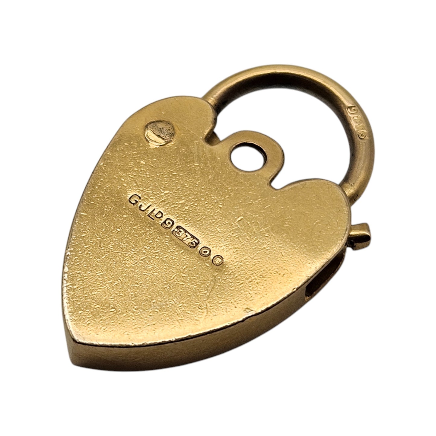 Georg Jensen 9ct 375 Yellow Gold Padock 1969 L 1.9 cm 2.0 g.