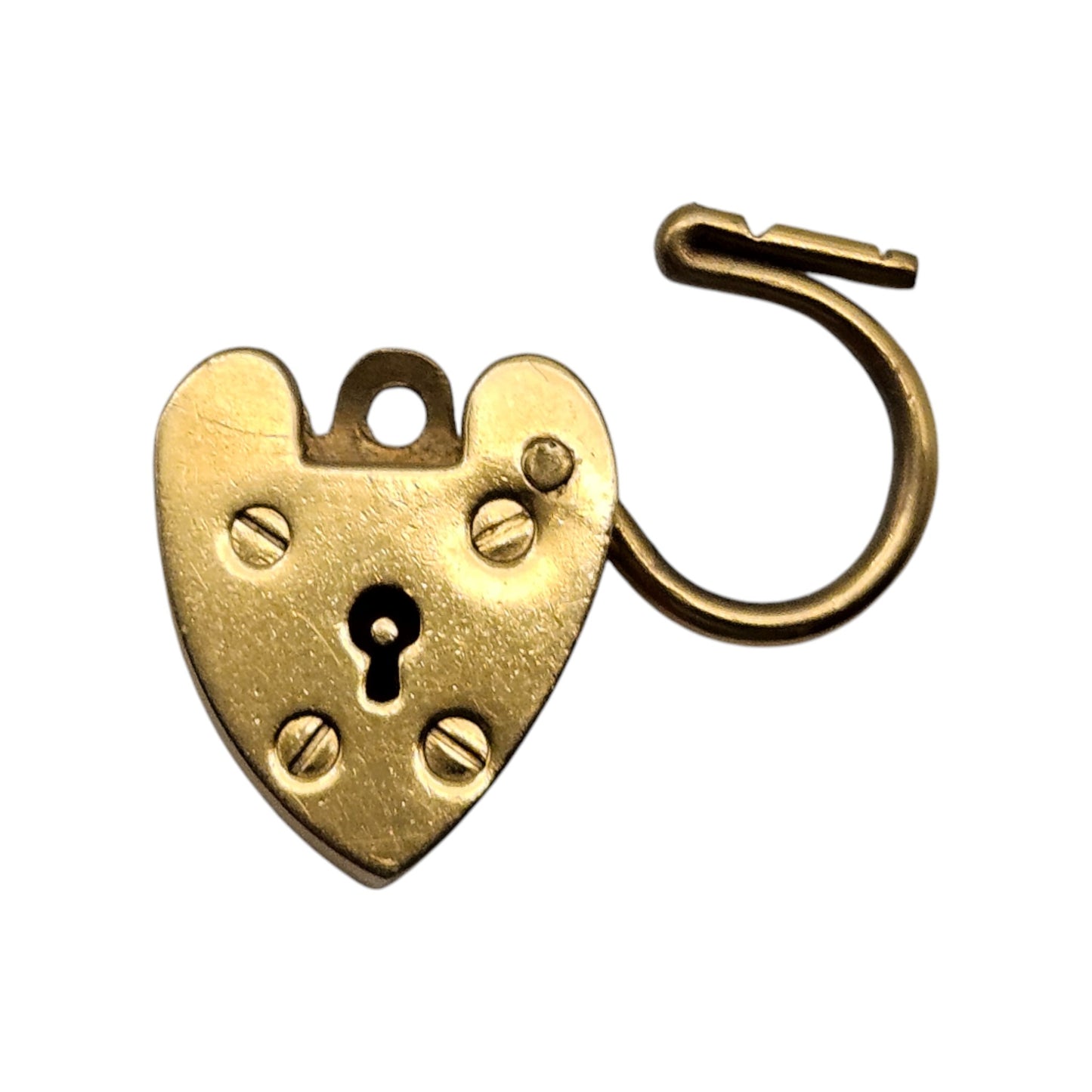 Georg Jensen 9ct 375 Yellow Gold Padock 1969 L 1.9 cm 2.0 g.