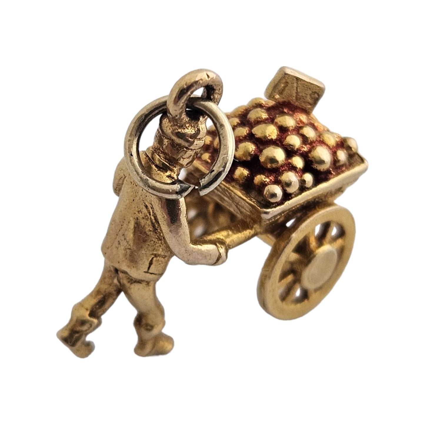 9ct 375 Yellow Gold Merchant Charm 1959 L 1.4 cm 2.8 g