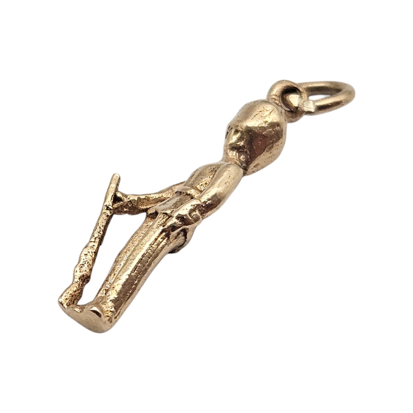 9ct 375 Yellow Gold Royal Guard Charm 1957 L 1.8 cm 1.2 g.
