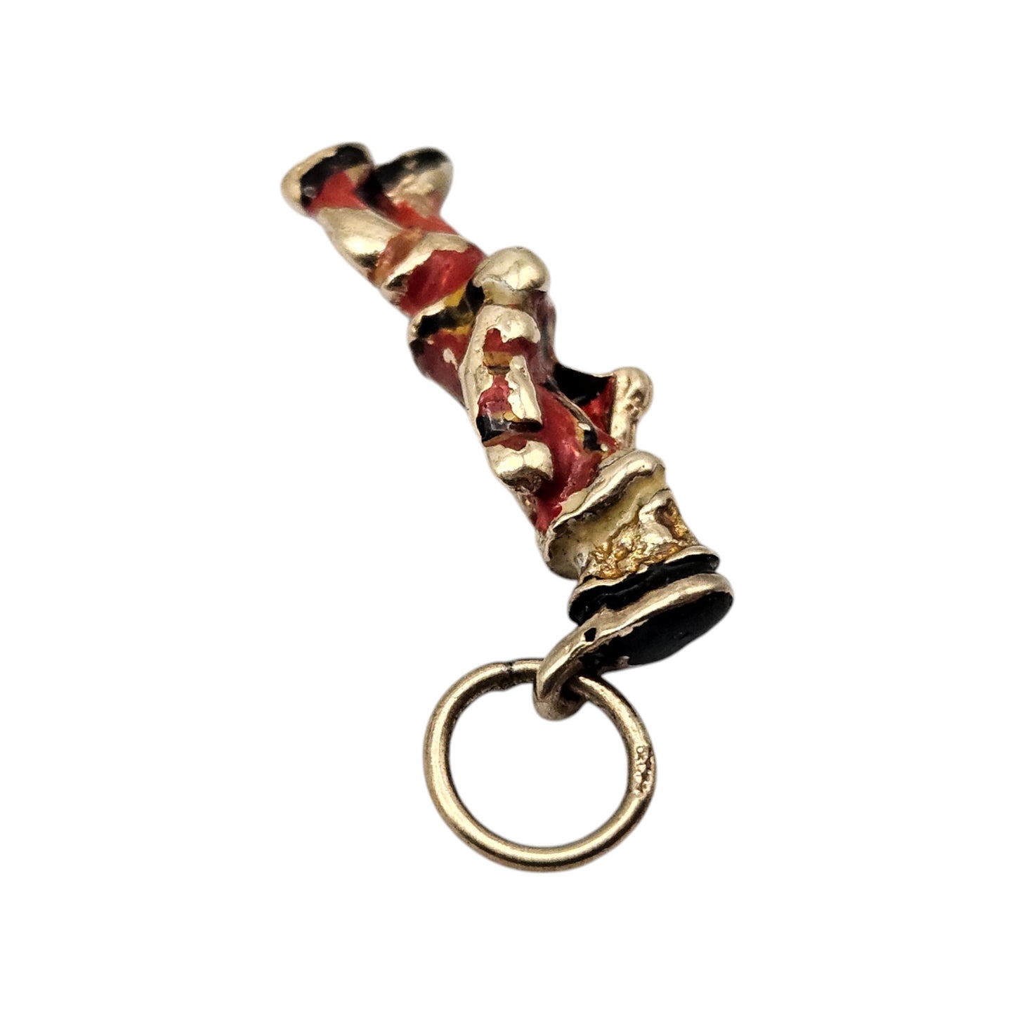9ct 375 Yellow Gold Royal Guard Charm 1970 L 1.9 cm 2.0 g.