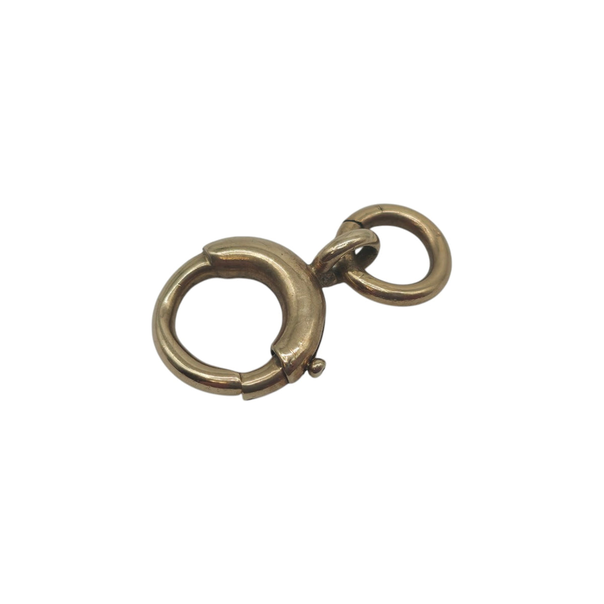 Antique 9ct Rose Gold Bolt Clasp c.1900 L 1.3 cm 0.9 g.