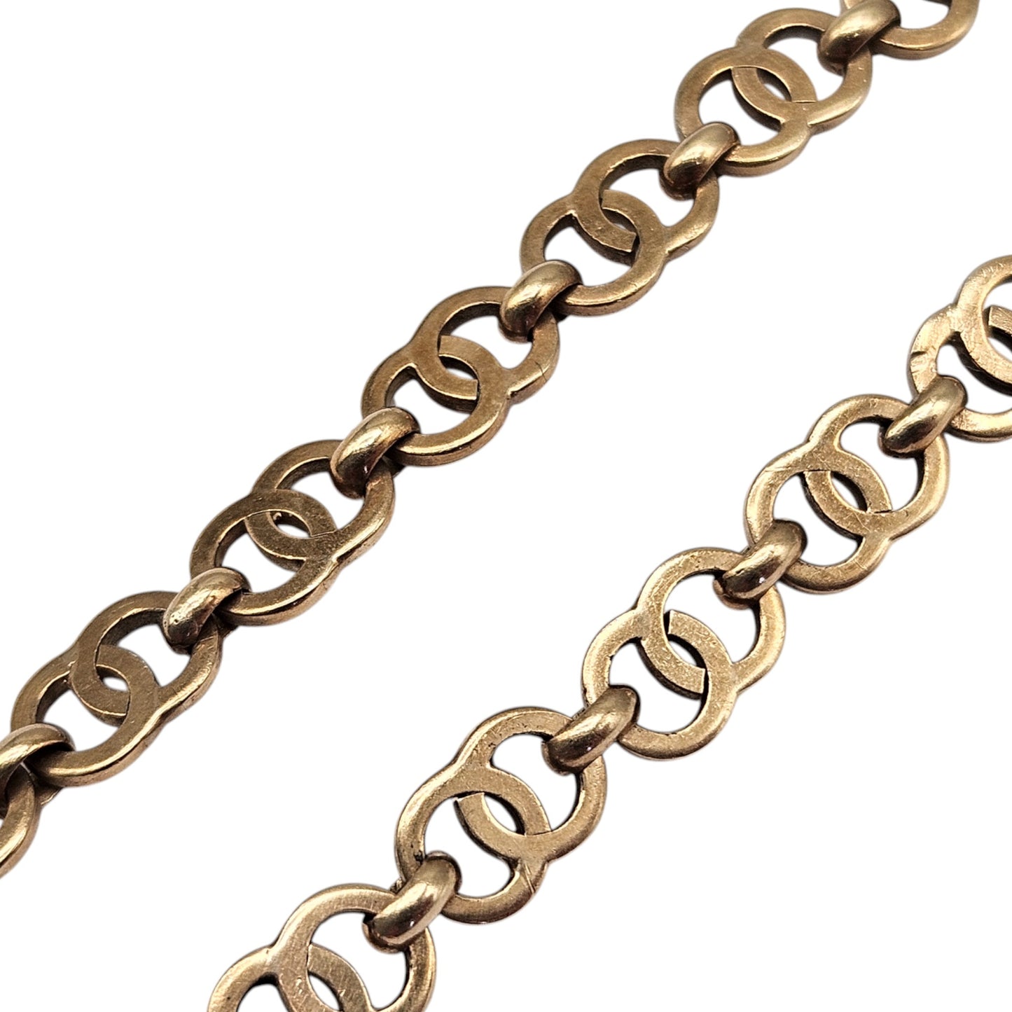 Antique 9ct Yellow Gold Fancy Bracelet c.1900 L 19.1 cm 6.8 g.