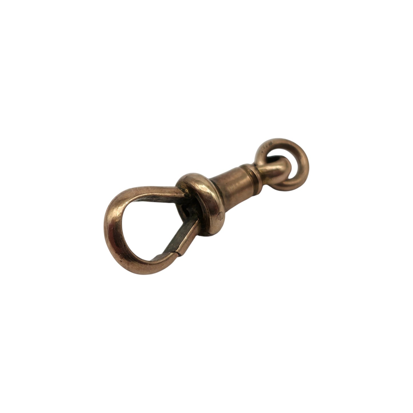 Antique 9ct Rose Gold Dog Clip c.1900