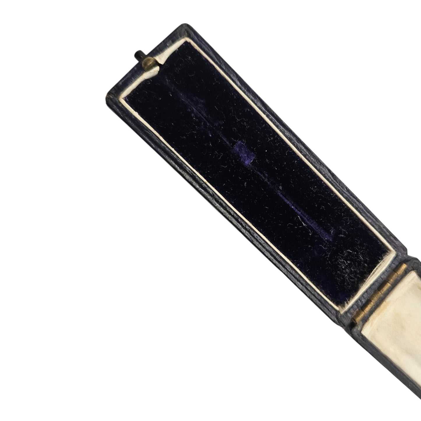 Edwardian 9ct Gold & Enamel Cricket Stick Pin 1908 In A Box By Mappin & Webb