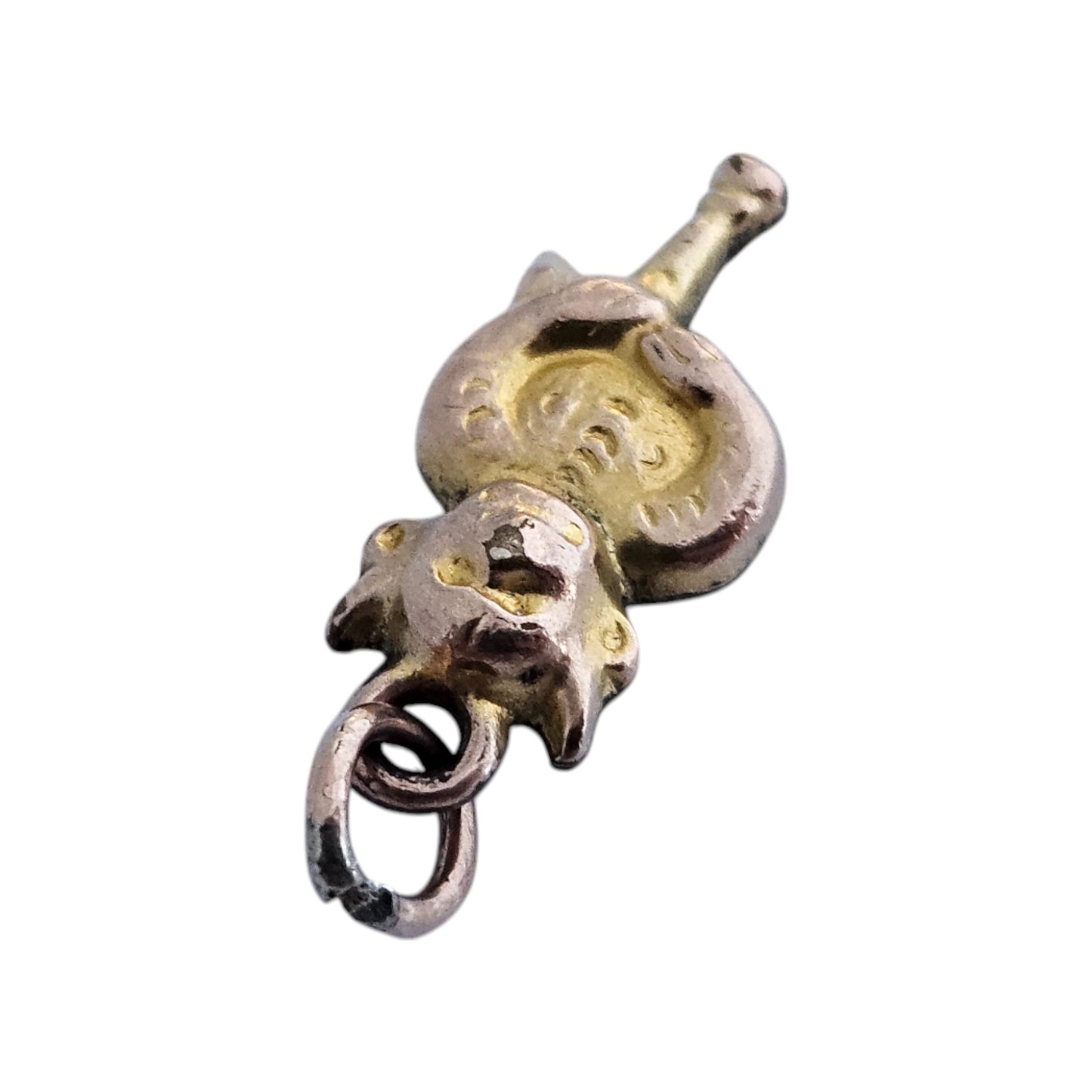 Antique 9ct Gold Imp or Pixie Charm c.1900 L 1.5 cm 0.5 g.