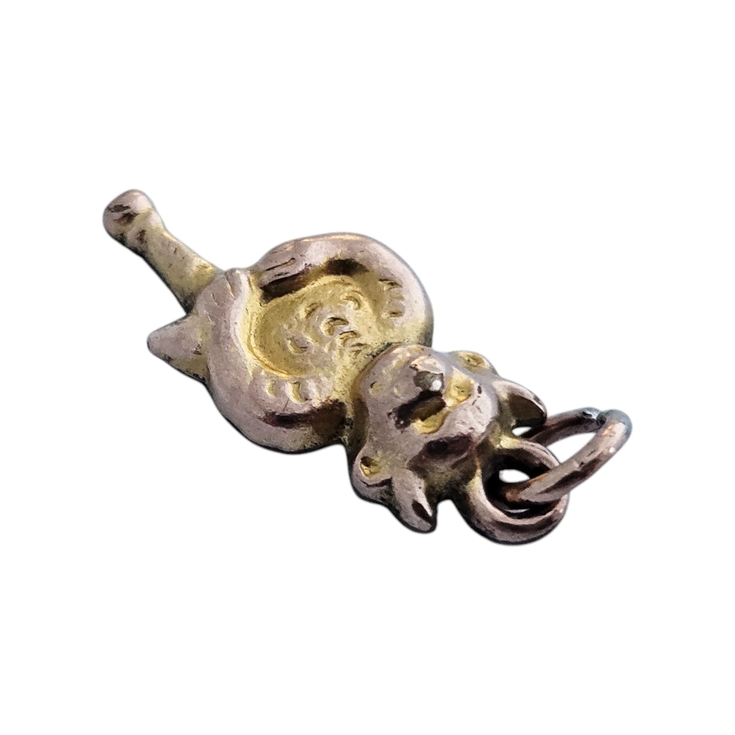Antique 9ct Gold Imp or Pixie Charm c.1900 L 1.5 cm 0.5 g.