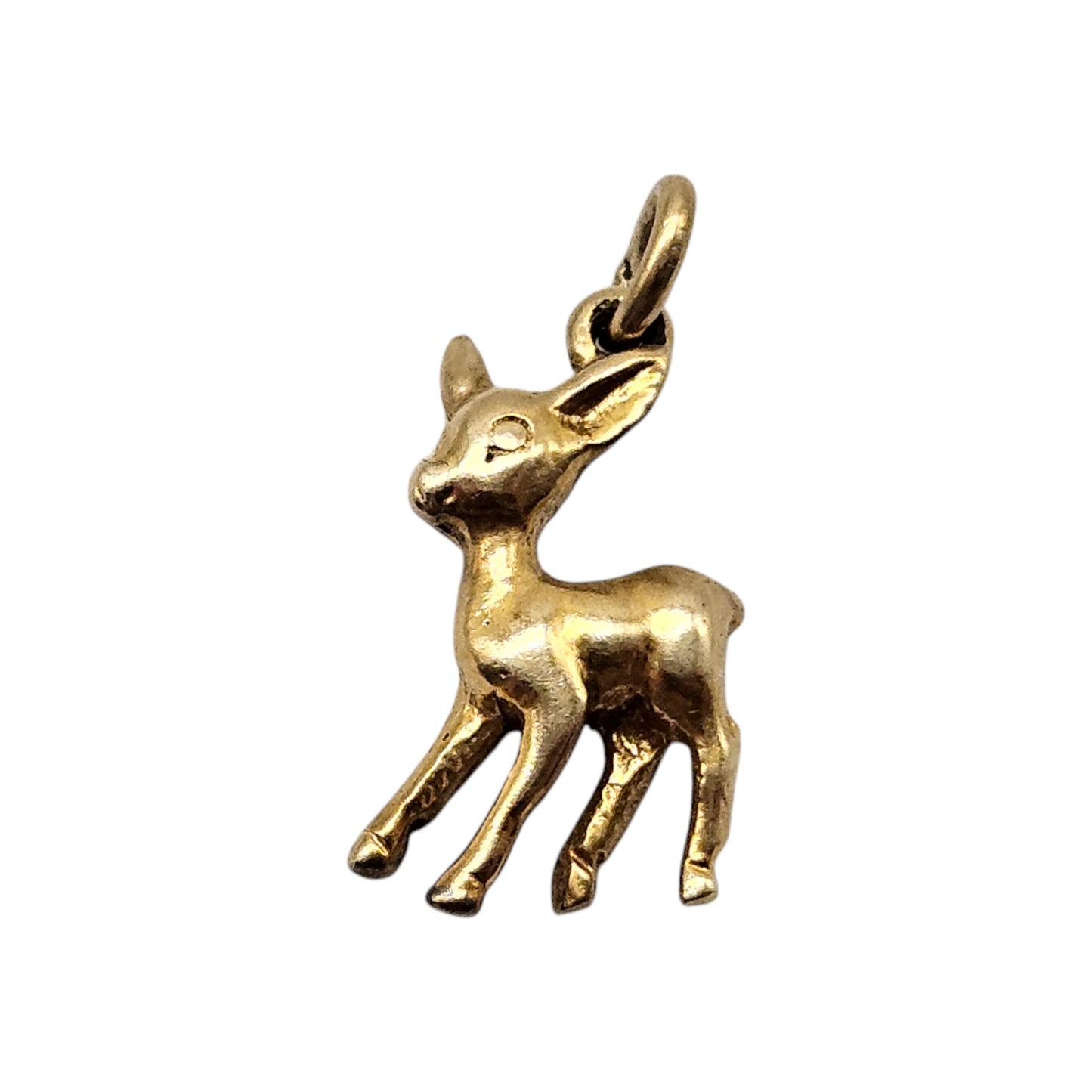 8ct 333 Yellow Gold Bambi Charm L 1.4 cm 1.7 g.
