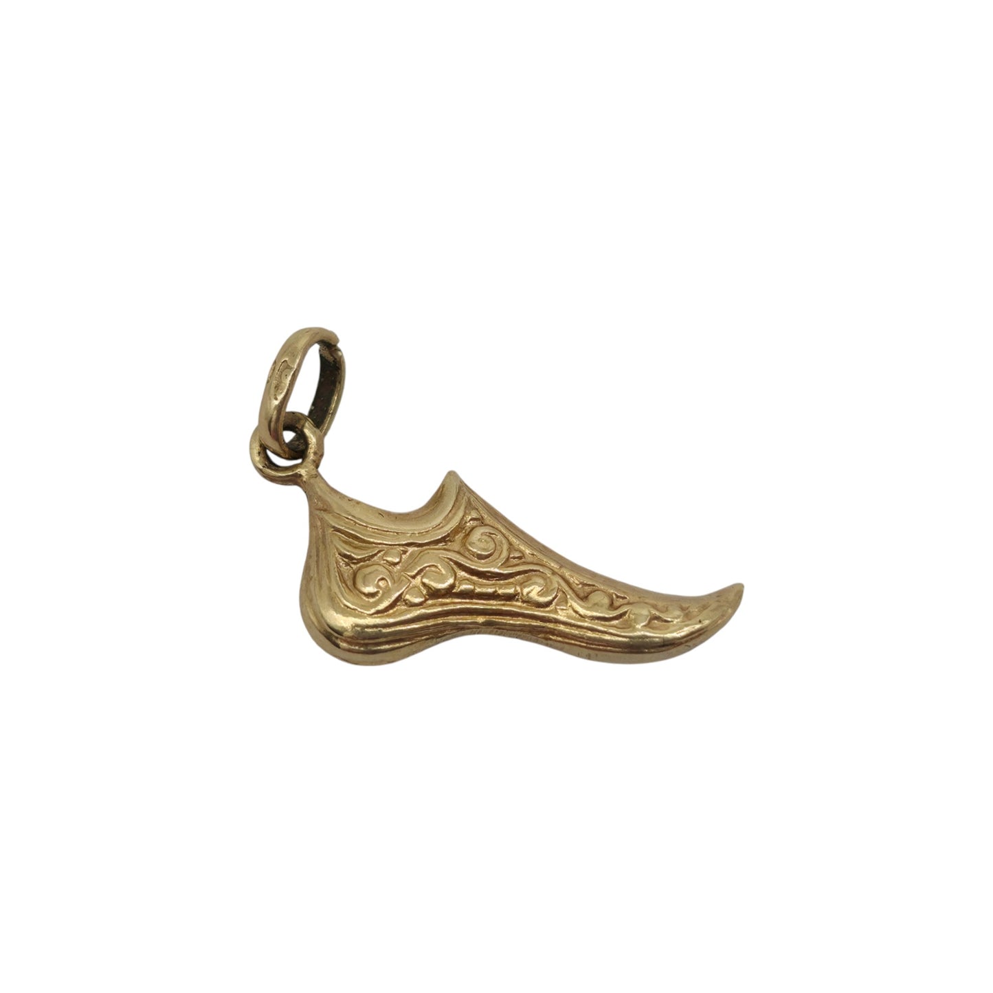14ct 585 Yellow Gold Boot Charm L 1.7 cm 0.9 g.