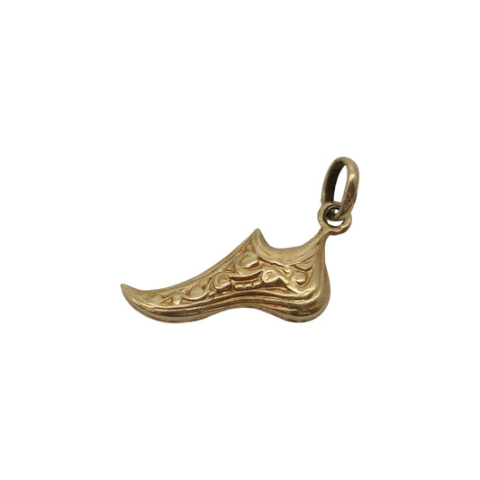 14ct 585 Yellow Gold Boot Charm L 1.7 cm 0.9 g.