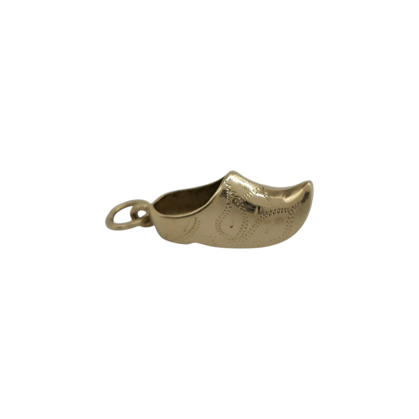 14ct 585 Yellow Gold Clog Charm L 1.6 cm 0.9 g.