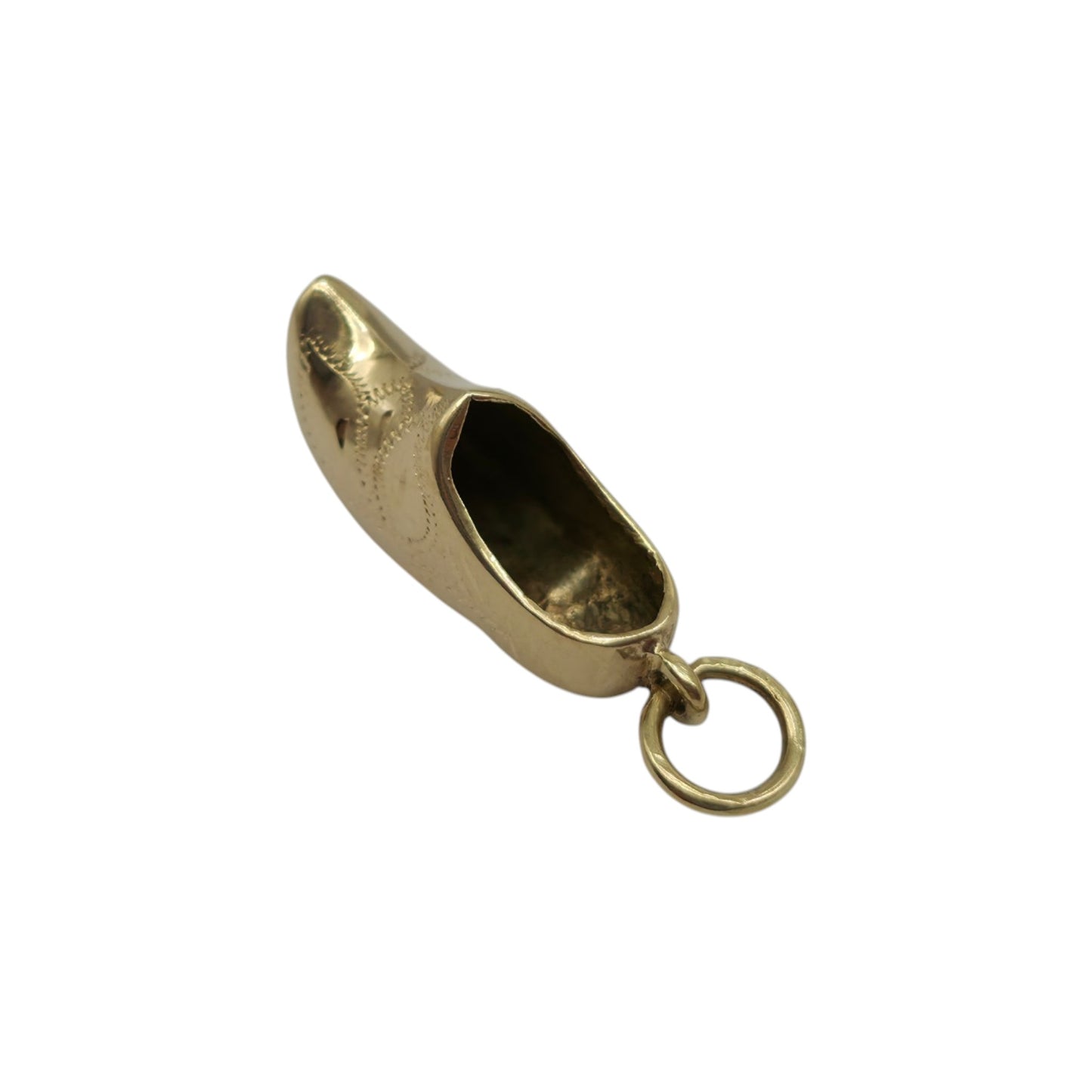 14ct 585 Yellow Gold Clog Charm L 1.6 cm 0.9 g.