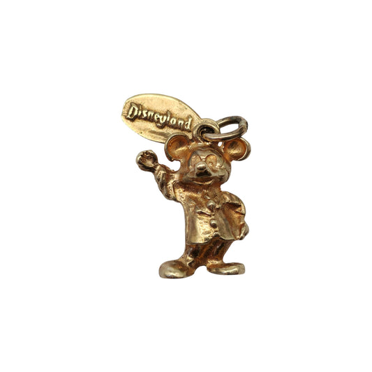 Disney 14ct Yellow Gold Mickey Mouse Charm