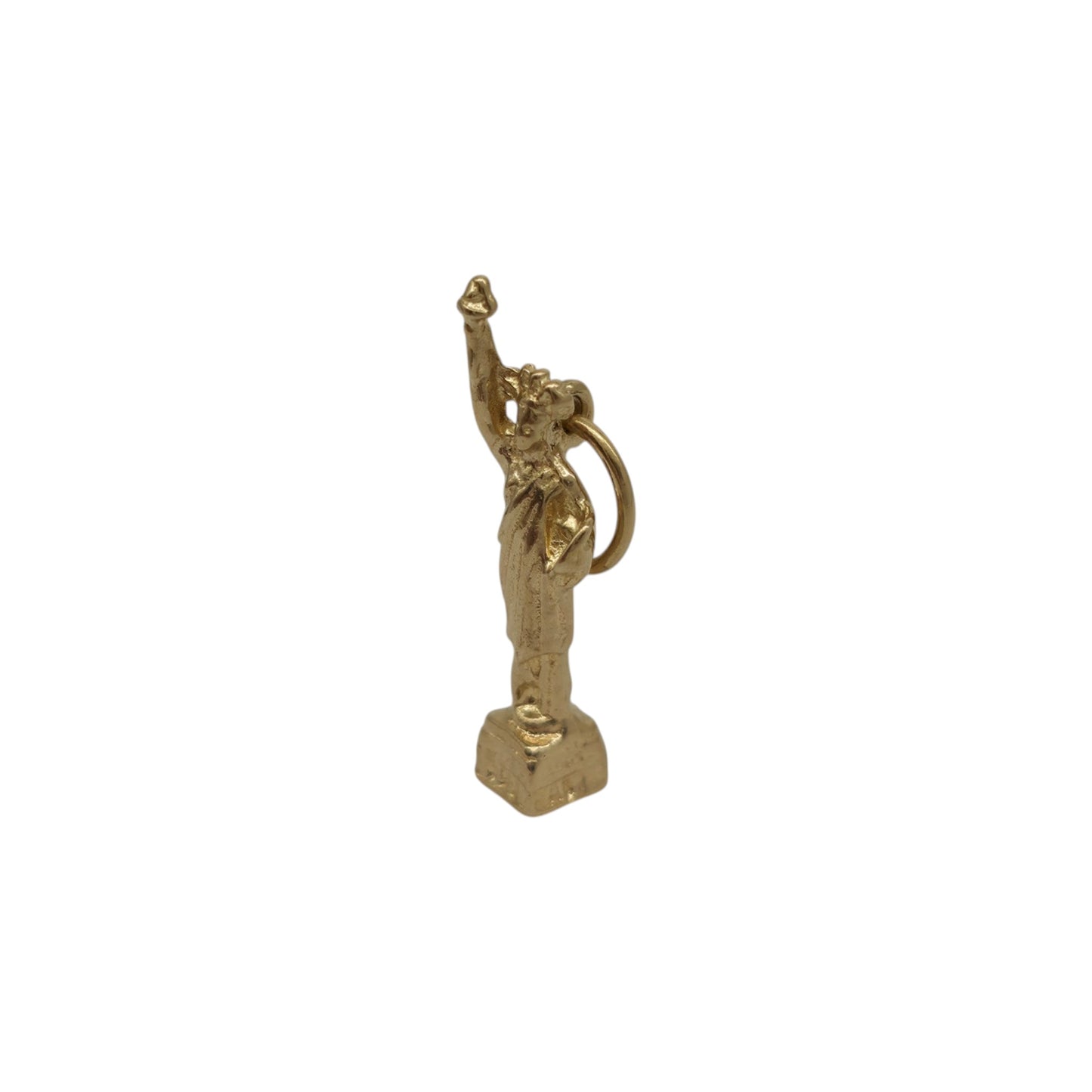 14ct Yellow Gold Statue Of Liberty Charm L 1.7 cm 1.0 g.