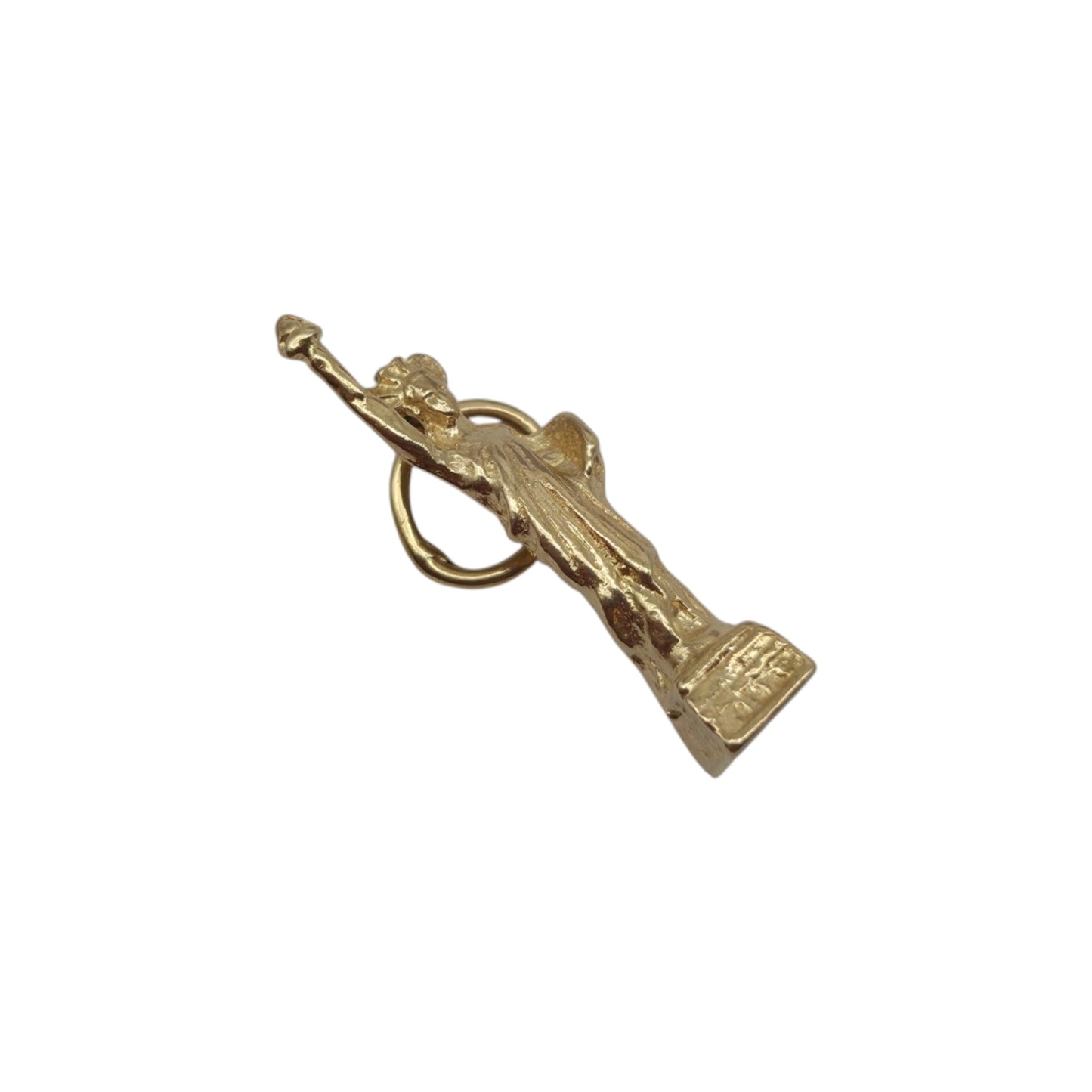 14ct Yellow Gold Statue Of Liberty Charm L 1.7 cm 1.0 g.