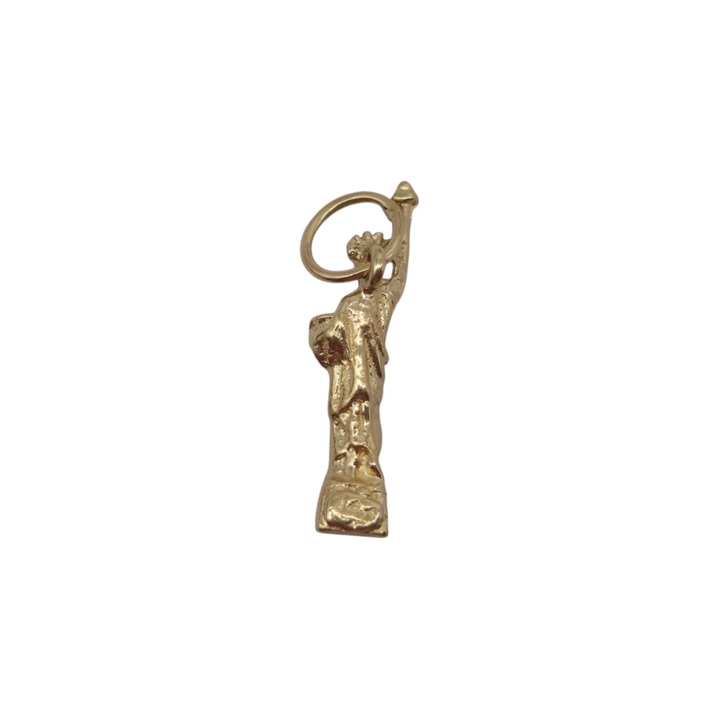 14ct Yellow Gold Statue Of Liberty Charm L 1.7 cm 1.0 g.