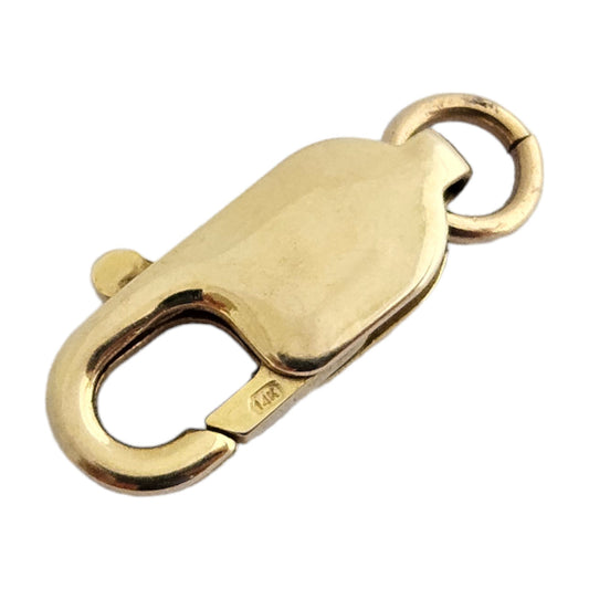 14ct Yellow Gold Lobster Clasp L 1.5 cm 1.7 g