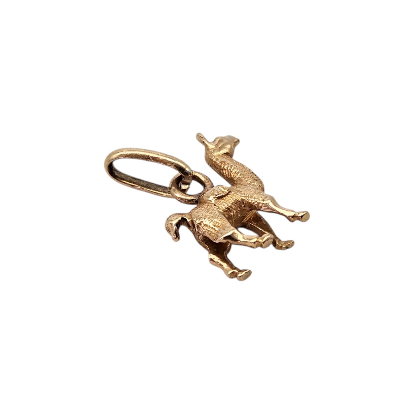 18ct Yellow Gold Alpaca Charm L 1.1 cm 1.1 g.