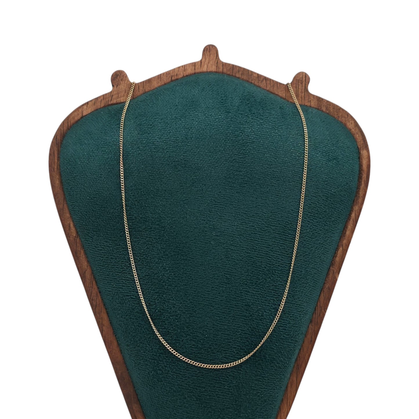 18ct 750 Yellow Gold Curb Chain L 53.0 cm 3.8 g.