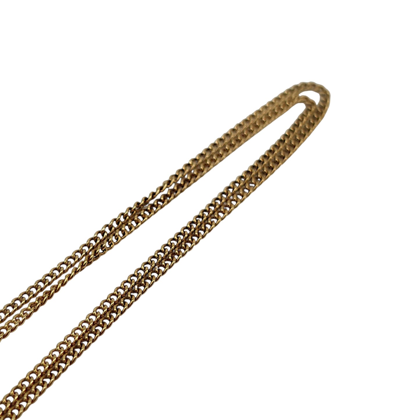 18ct 750 Yellow Gold Curb Chain L 53.0 cm 3.8 g.