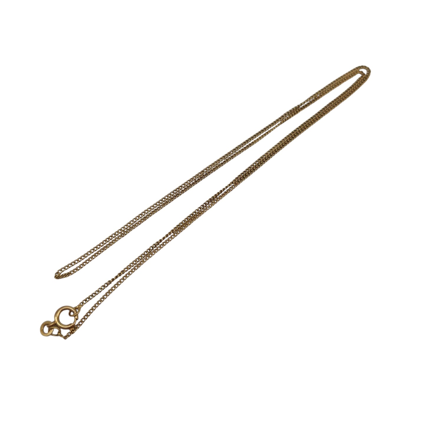 18ct 750 Yellow Gold Curb Chain L 53.0 cm 3.8 g.
