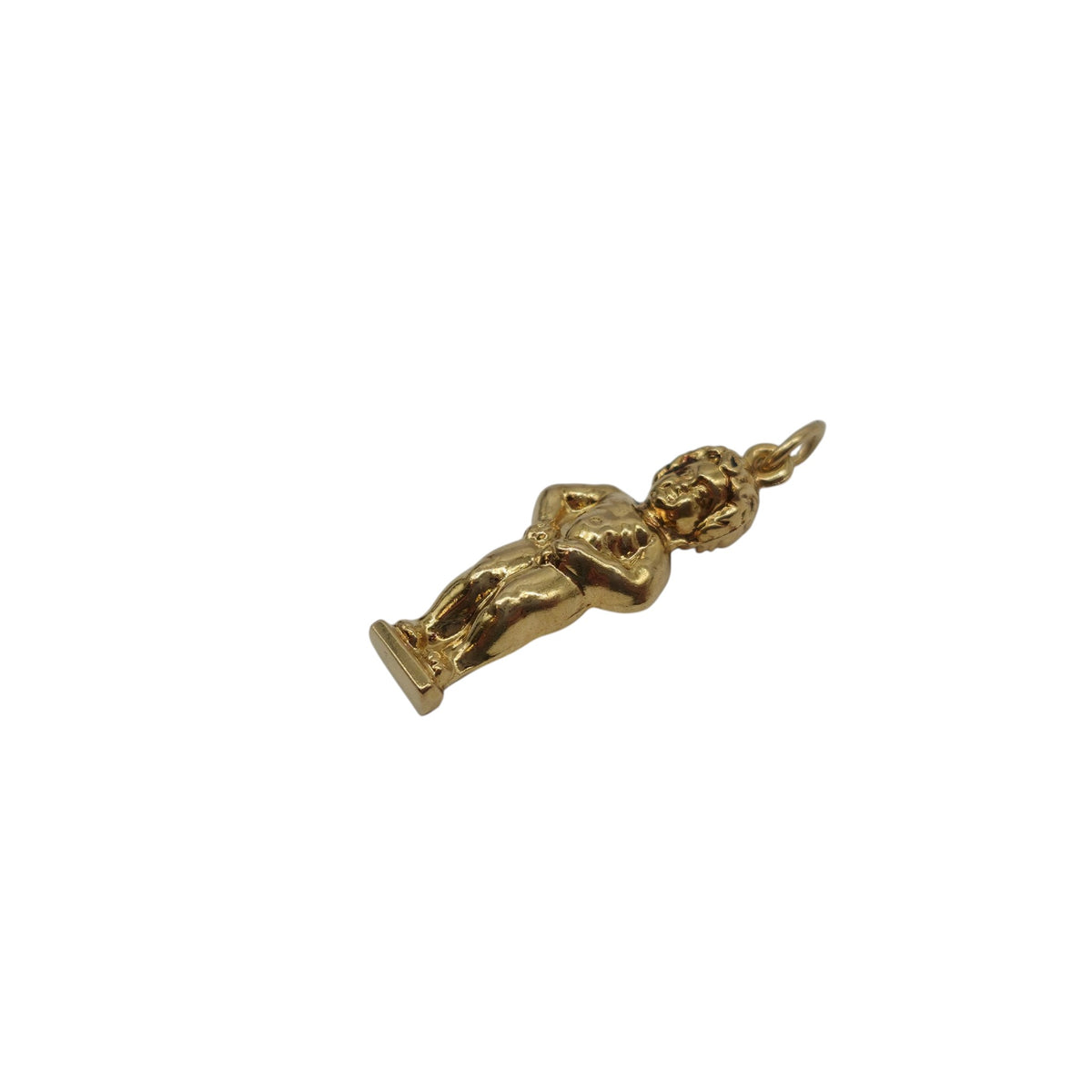18ct 750 Yellow Gold Manneken Pis Charm L 2.0 cm 0.8 g.