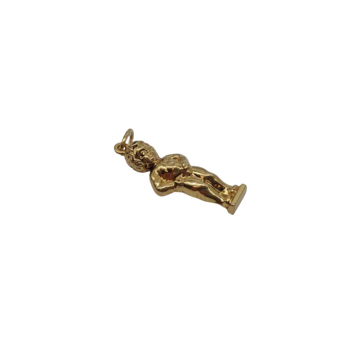 18ct 750 Yellow Gold Manneken Pis Charm L 2.0 cm 0.8 g.