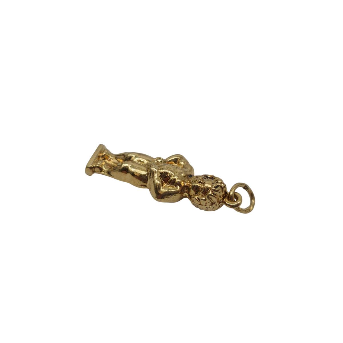 18ct 750 Yellow Gold Manneken Pis Charm L 2.0 cm 0.8 g.