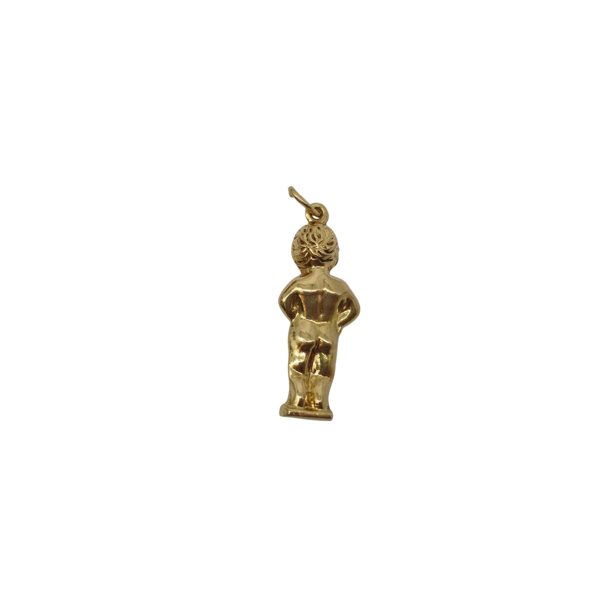 18ct 750 Yellow Gold Manneken Pis Charm L 2.0 cm 0.8 g.