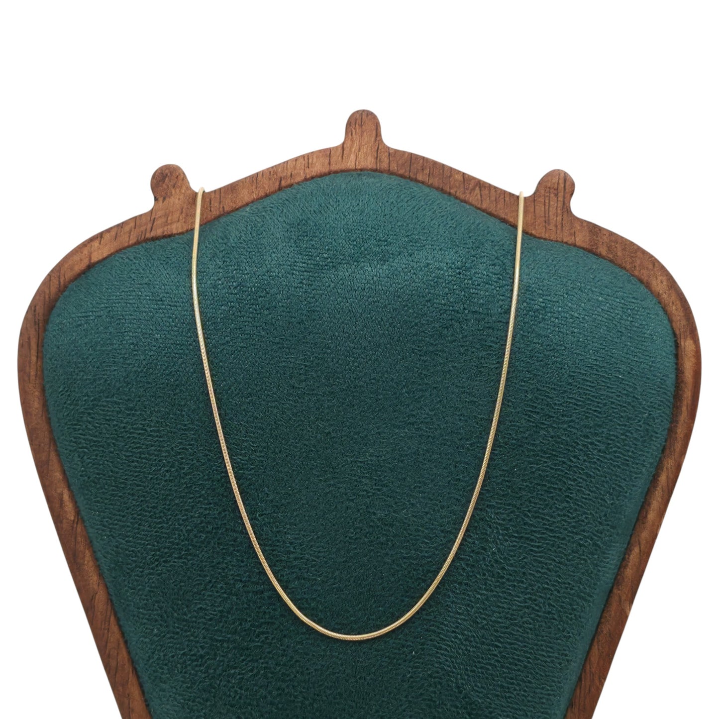 18ct 750 Yellow Gold Snake Link Chain L 45.0 cm 4.7 g.