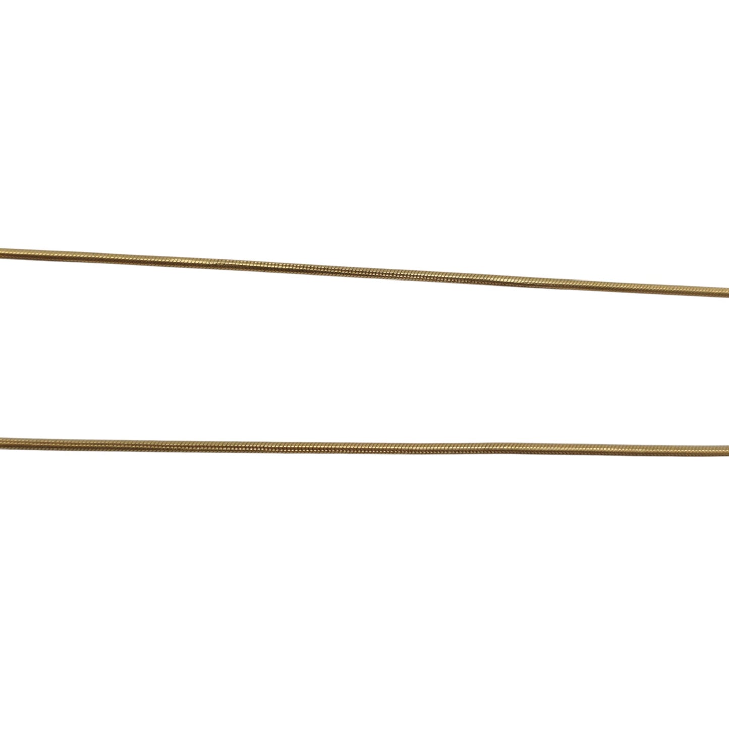 18ct 750 Yellow Gold Snake Link Chain L 45.0 cm 4.7 g.