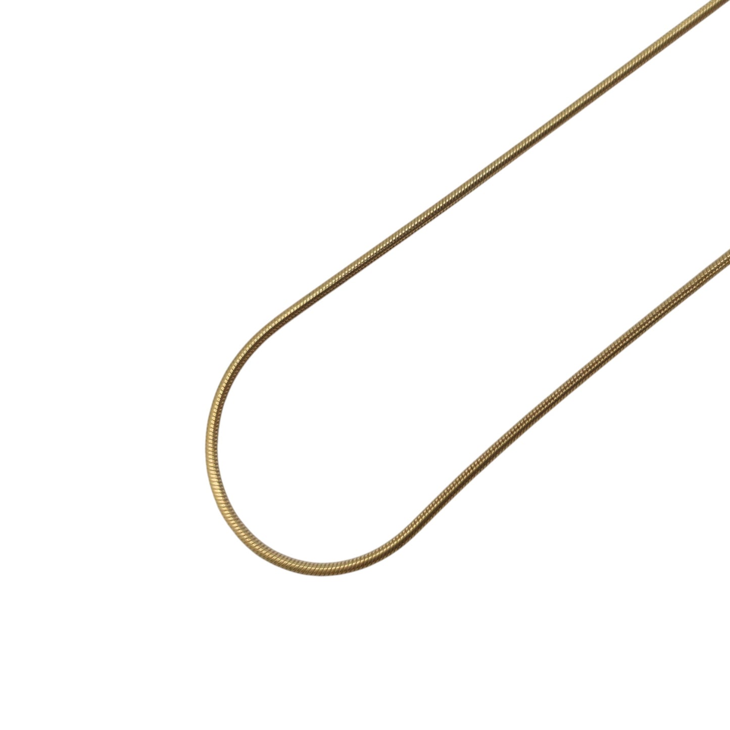 18ct 750 Yellow Gold Snake Link Chain L 45.0 cm 4.7 g.